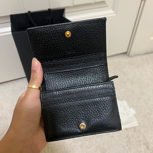 Gucci LEATHER CARD CASE WALLET - Picture 3 of 7